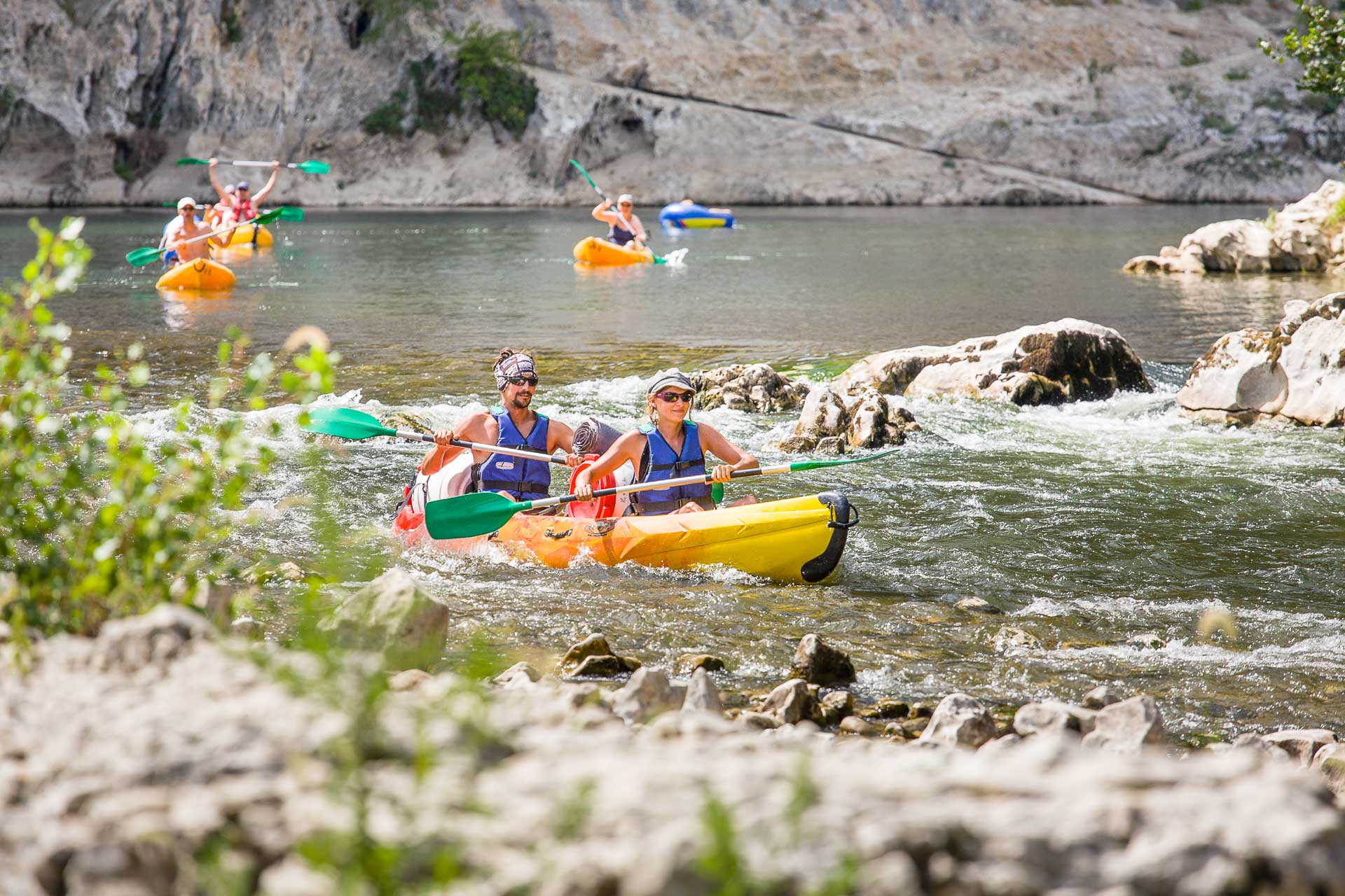 mini trek ardeche